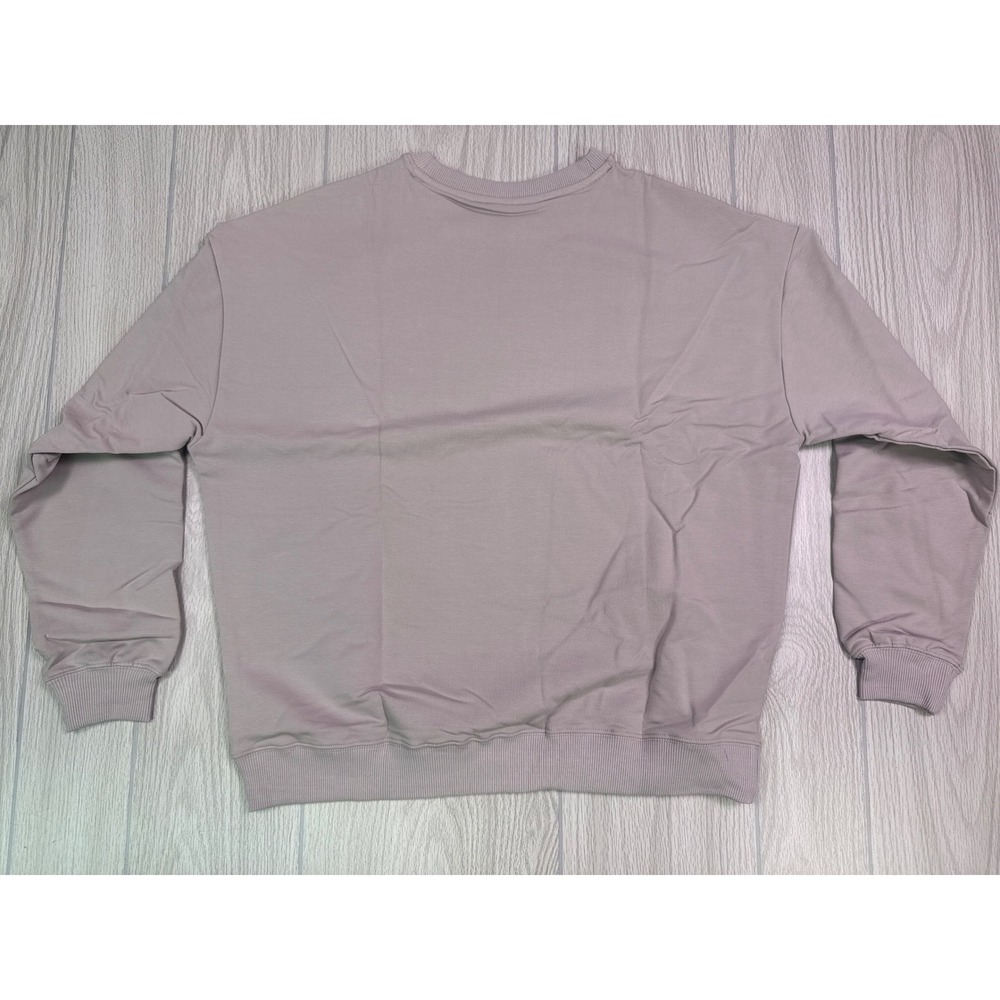 Little Sleepies Dove Gray Womens Crewneck Sweatshirt Size S New With Tags - Picture 3 of 6